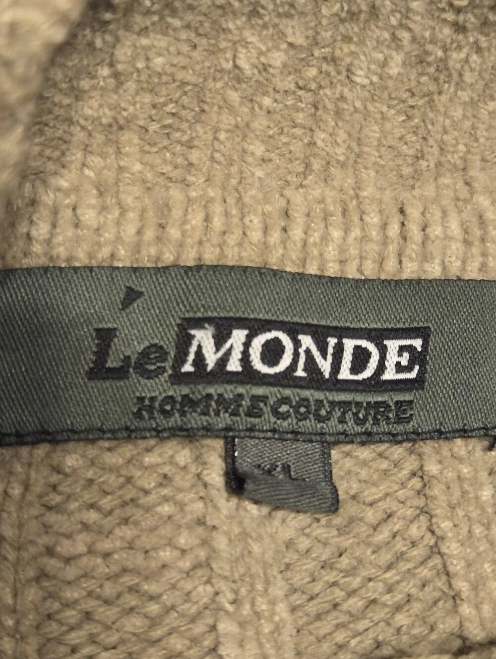 LeMonde cable knit